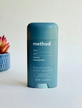 Дезодорант чоловічий: море і серфінг, Deodorant Sea + Surf Aluminum Free, Method body, США, 75 грам 843536109393 фото