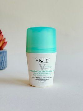 Антиперспірант натуральний жіночий Vichy 48 h Traitement Anti-Transpirant, Vichy, Франція, 50 ml 3337871310868 фото