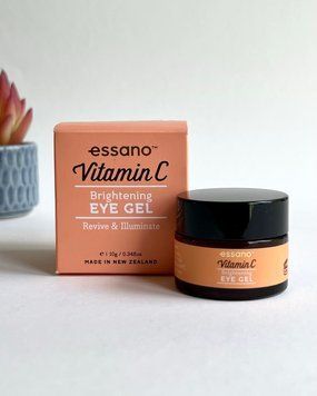 Гель під очі від зморшок, відновлення пружності, з вітаміном С, Vitamin C Brightening Eye Gel Revive& Illuminate, Essano, Нова Зеландія, 10 грам 9421008705543 фото