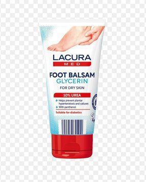 Бальзам для ніг лікувальний Foot Balsam 10% Urea for Dry Skin, Lacura Med, Німеччина, 150 мл 2230000003949 фото