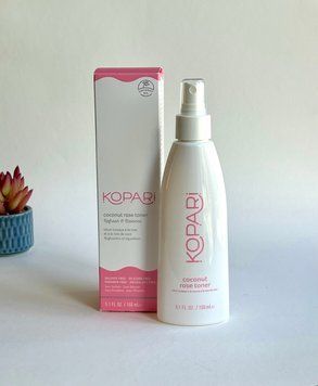 Тонер для оновлення та гідробалансу шкіри, кокос і трояндова вода, Coconut rose Toner Fefresh & Balance, Kopari, США, 150 мл 851989006084 фото