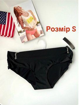 Труси чорні безшовні розмір S, Sophie Intimatea, США 655998382050 фото