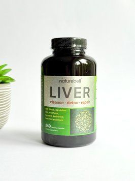 Оригінальна упаковка Добавка для здоров'я і детоксу печінки LIVER cleanse, detox, repair, Naturebell, США, 240 капсул з аптек США | Vitasence