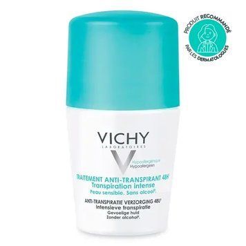 Антиперспірант натуральний Traitement Anti-Transpirant 48H Intense, ViCHY, 50 ml 2230000005158 фото