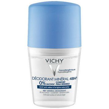 Антиперспірант натуральний мінеральний Deodorant Mineral 48H Comfort Sensible, VICHY, 50 ml 2230000005165 фото